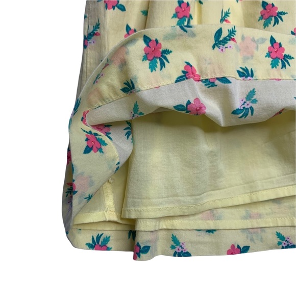Yellow Gap lined Summer floral dress for 18-24m EUC - Picture 4 of 8